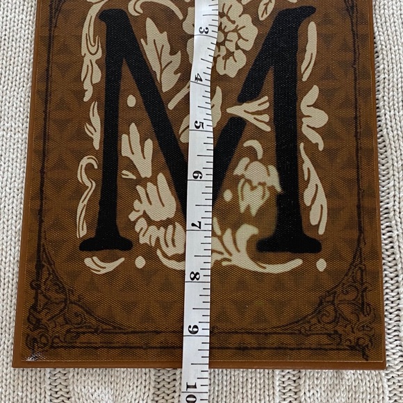 Michael’s “M” initial tin sign. NWT. - Picture 5 of 5